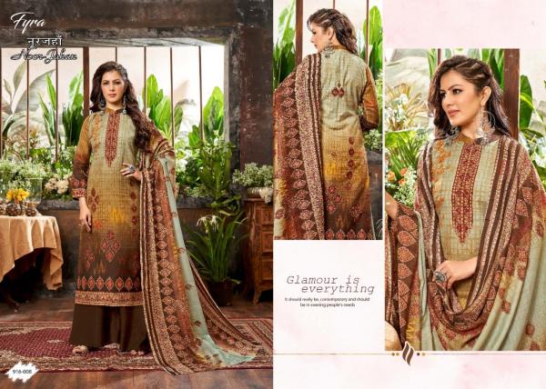 Fyra Noor Jahan 4 Designer Cotton Printed Dress Materials